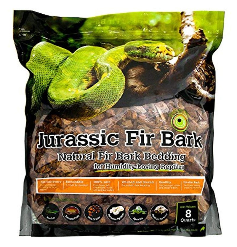 Galapagos SuperMoss GalÃ¡pagos (05024) Jurassic Fir Bark Bedding, 8-Quart, Natural - Image 1